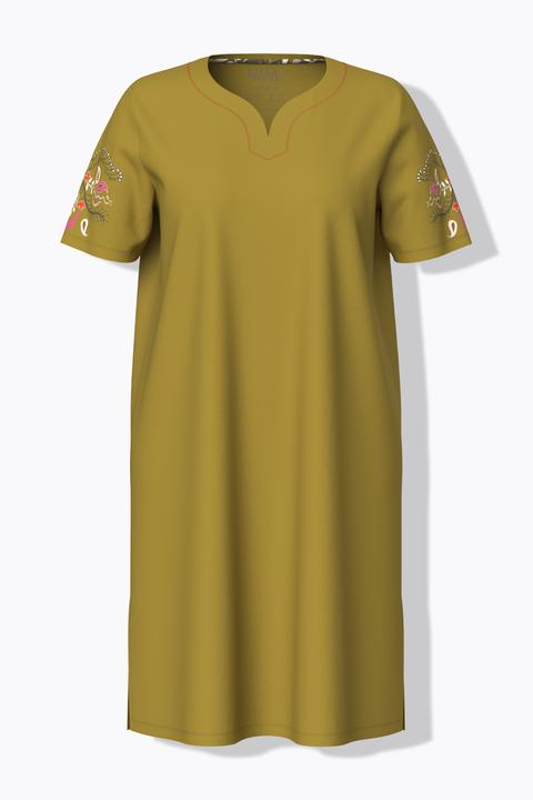Produktbild Ulla Popken Bigshirts, 2er-Pack, Paisley, V-Ausschnitt, Halbarm (54)