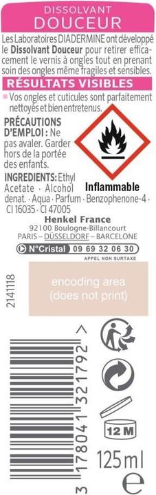 Immagine prodotto Diadermine Gentle Nagellackentferner