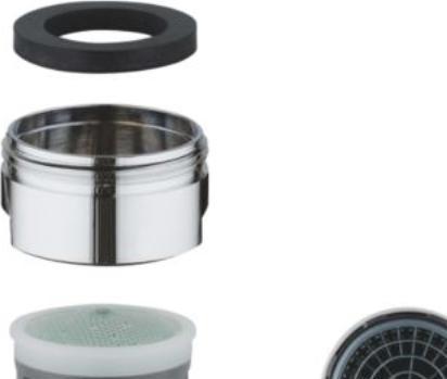 Actual product image Grohe Mousseur 5.7 l/min at 3 bar chrome