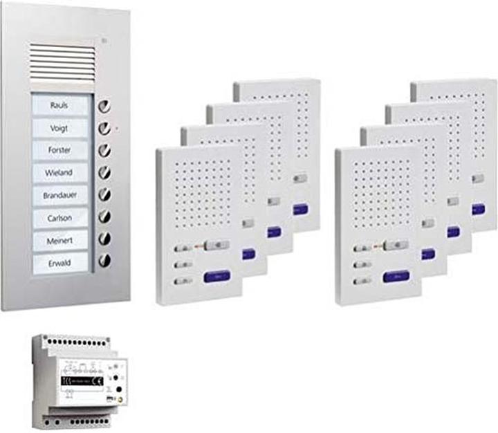 Image du produit TCS PPUF08-EN/02 pre:pack8 pour le mains libres sans fil encastré