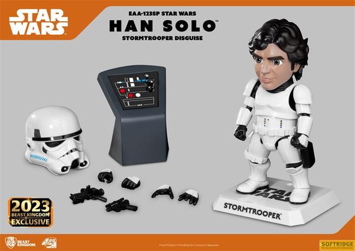 Produktbild Beast Kingdom Star Wars statuette Egg Attack Han Solo (Stormtrooper Disguise) 17 cm