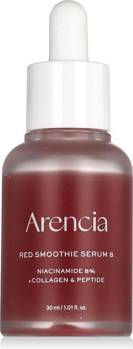 Arencia Red Collagen + Peptide Smoothie Serum with 8% Niacinamide and Vitamin C (30 ml)