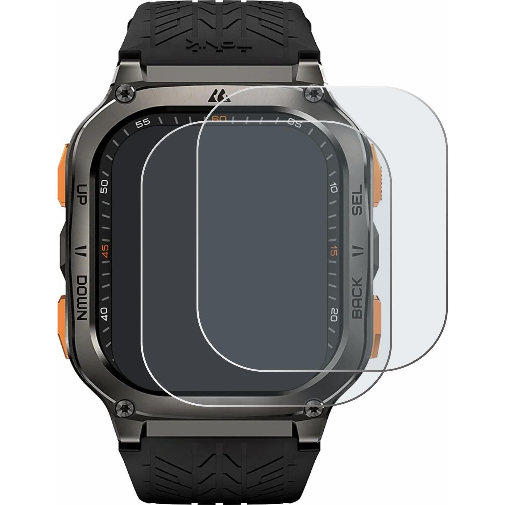Thumbnail - BROTECT Entspiegelungs-Schutzfolie Displayschutz Matt, Smartwatch Schutzfolie, Grau
