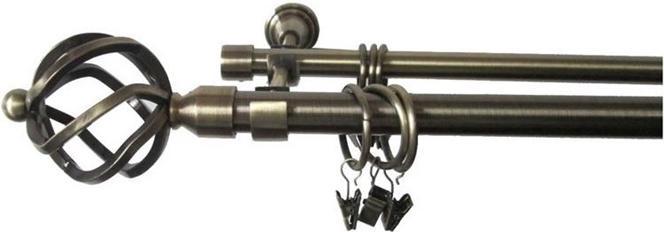 Produktbild Domoletti DOUBLE CURTAIN RAIL SET F512005 240CM