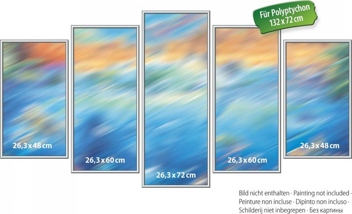 Actual product image Schipper MNZ - Aluminium Frame Polyptych Silver