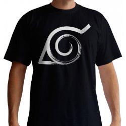 Produktbild ABYstyle NARUTO SHIPPUDEN - Tshirt Konoha man SS black - new fit (XXL)
