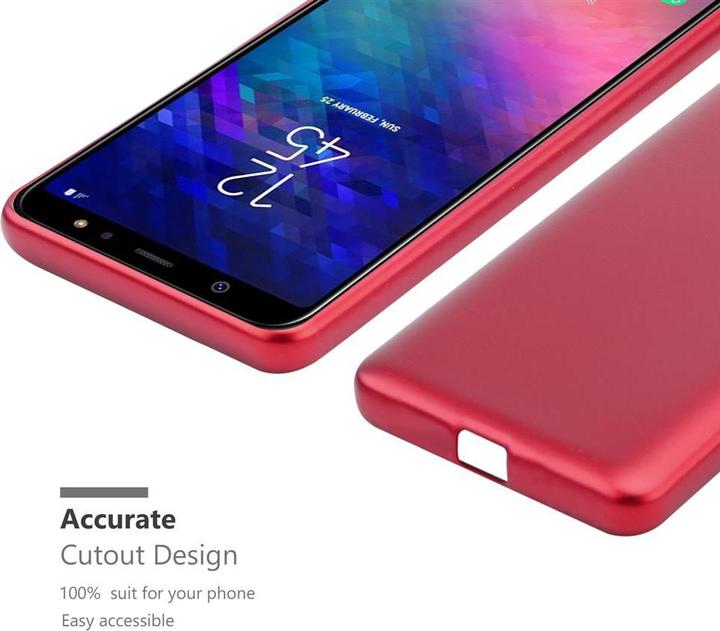 Produktbild Cadorabo TPU Matt Metallic Hülle (Samsung Galaxy A6+)