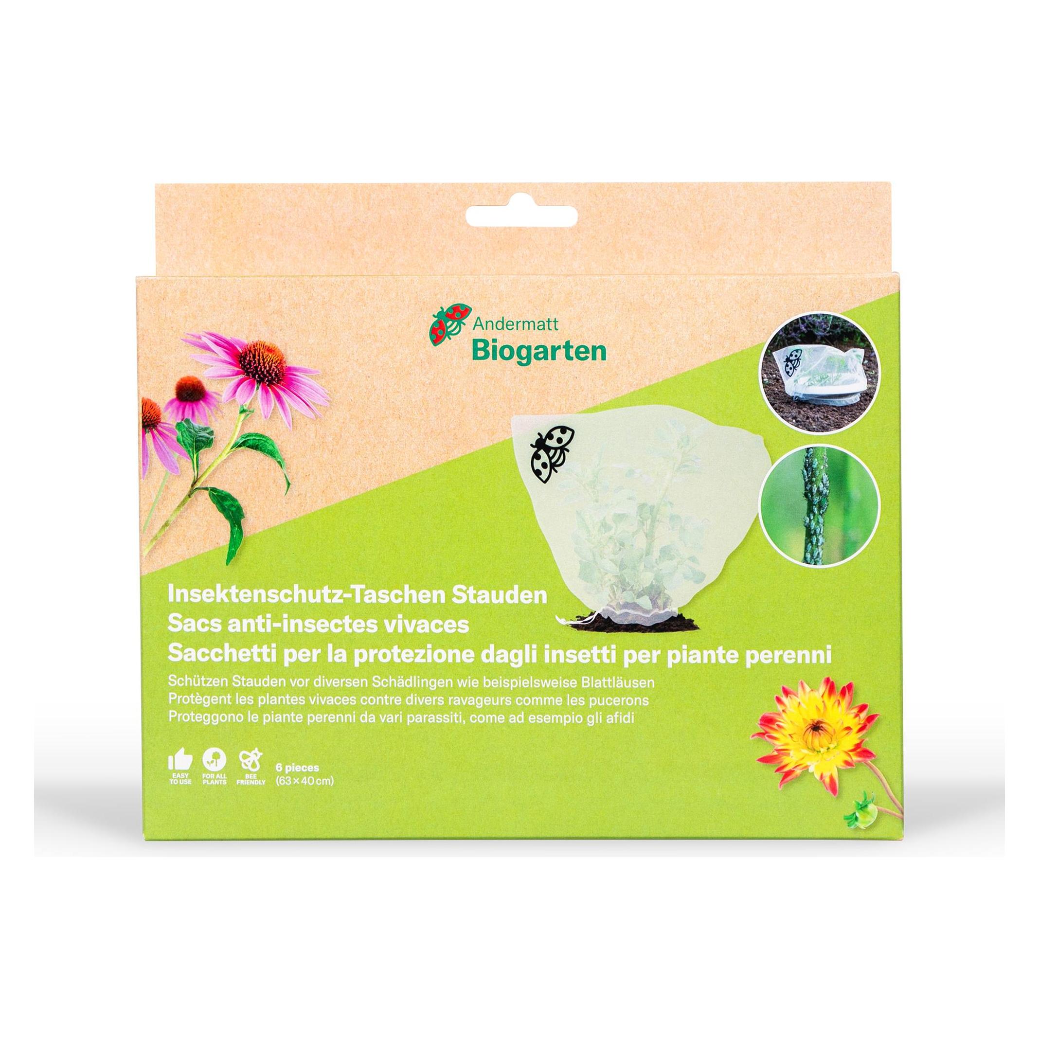 Andermatt Biogarten Andermatt Biogarten Insektenschutz-Taschen Stauden, 63x40cm (7159G)