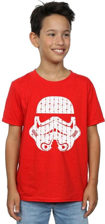 Produktbild Star Wars Christmas Stormtrooper Helmet TShirt Jungen (128)