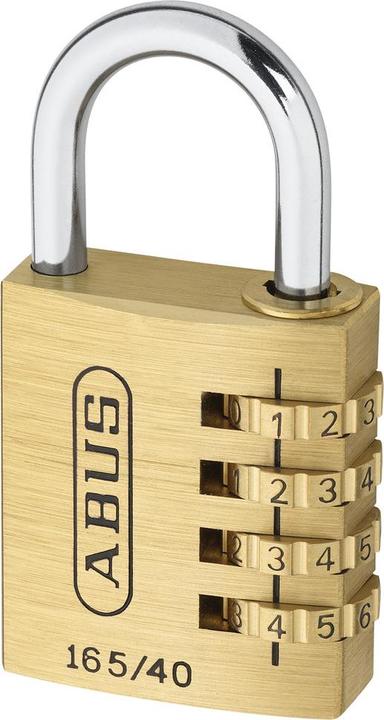 Actual product image Abus 165/40 with Lock-Tag Combination Padlock