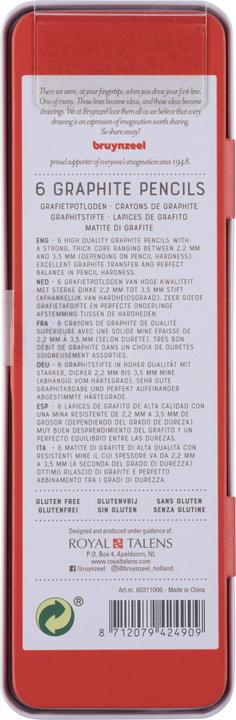 Actual product image Bruynzeel Expression Graphitstifte (3.60 mm, HB, 6x)