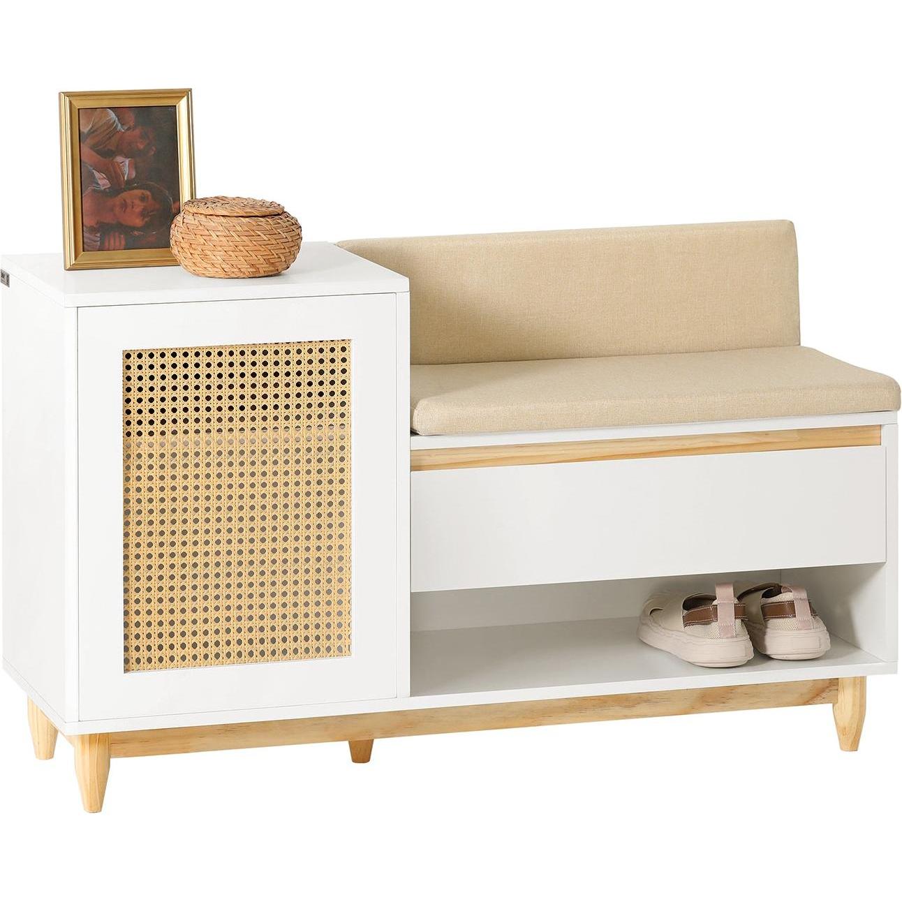 Thumbnail - SoBuy, Garderobe + Kleiderhaken, Garderobenbank