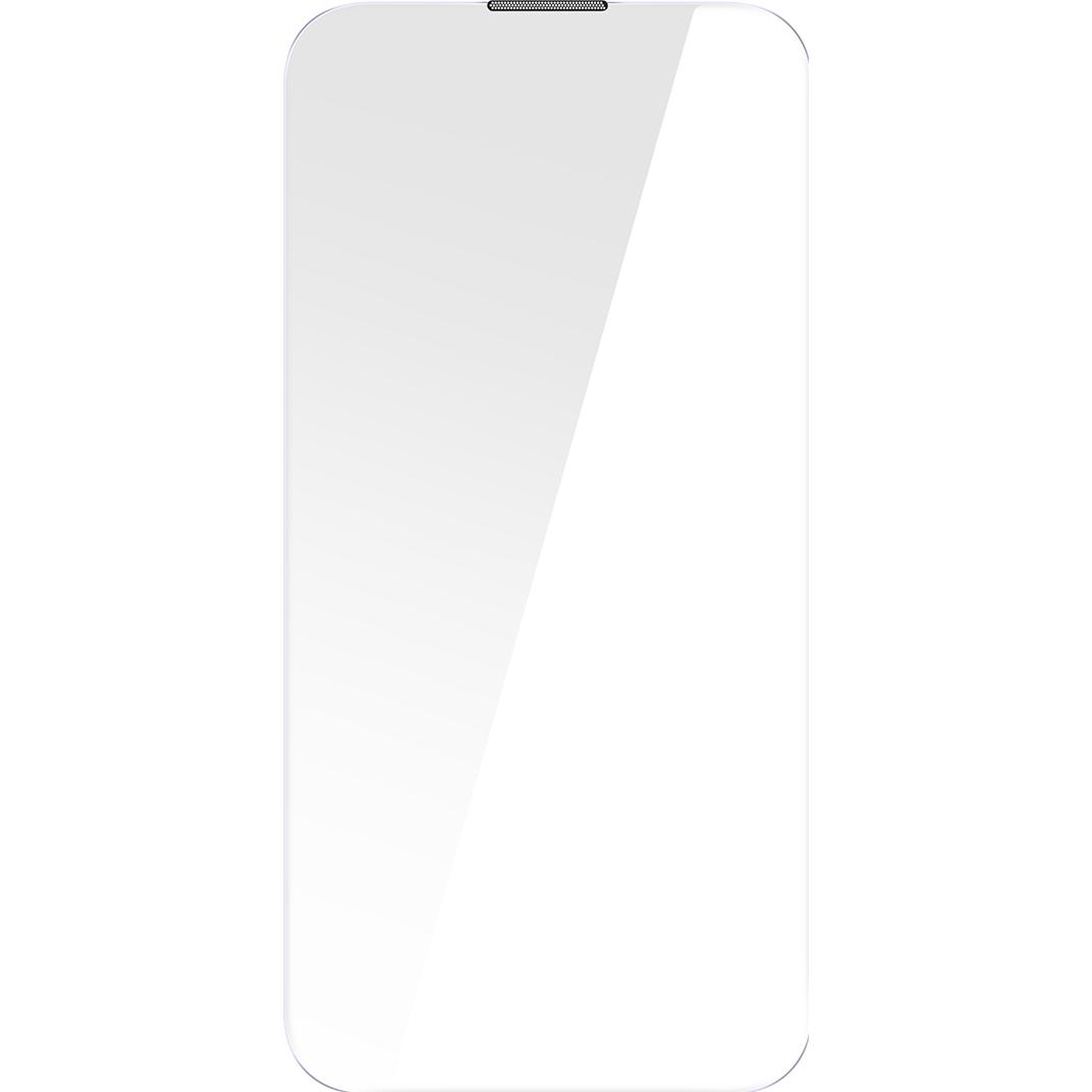 Thumbnail - Baseus All-glass Crystal Tempered Glass EasyStick Film (Cellular Dust-proof) iP14 (Pack of 2) (2 Stück, Apple iPhone 14 ...