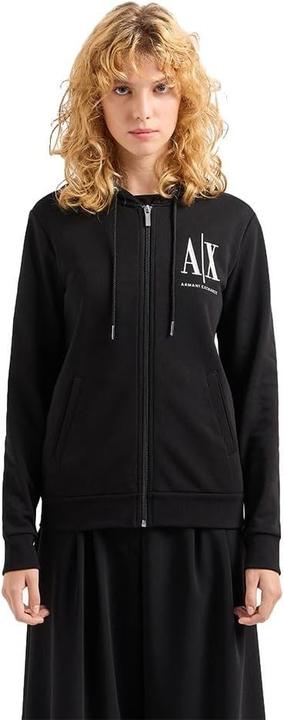 Image du produit Armani Exchange Sweatshirt à capuche avec logo et fermeture éclair (XS)