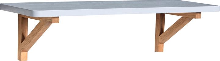 Hübsch Arki Shelf Grey/Nature (60 x 20 x 16 cm)