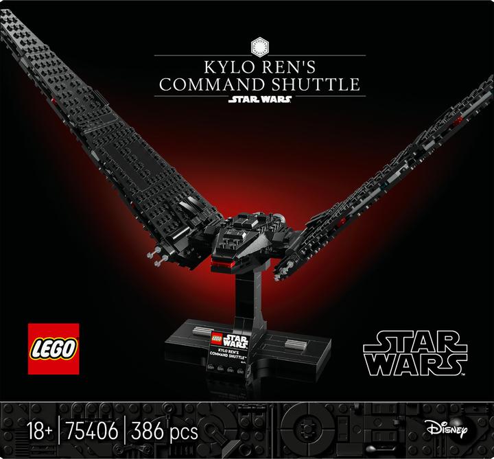 Produktbild LEGO Kylo Rens Kommandoshuttle (75406, LEGO Star Wars)