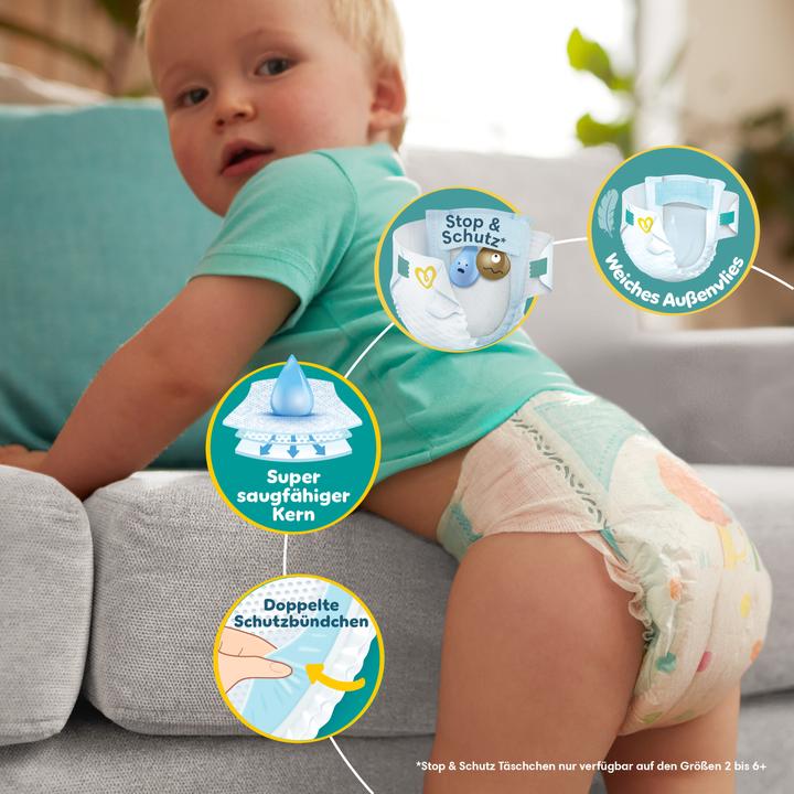 Produktbild Pampers Baby-Dry (Gr. 6+, Halbmonatsbox, 76 Stück)