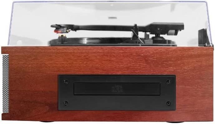 Actual product image Halterrego Platine vinyle ALL-in-one avec 2 HP intégrés / couvercle, RMS 2* 8W