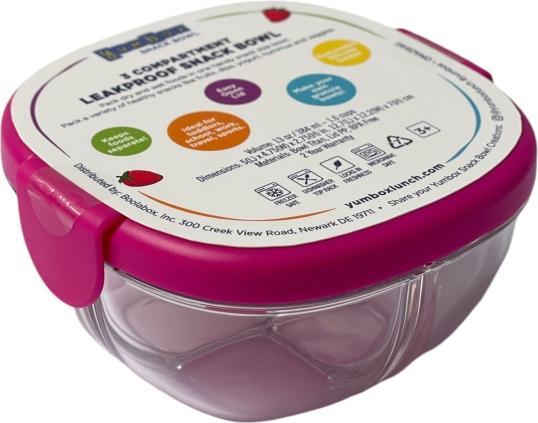 Produktbild Yumbox Snack Bowl, 380ml - Raspberry Pink