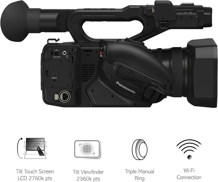 Actual product image Panasonic HC-X20E (15.03 Mpx, 60p, 20x)