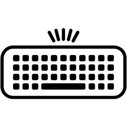 Thumbnail - HP Premium Keyboard, Notebook Ersatzteile, Silber