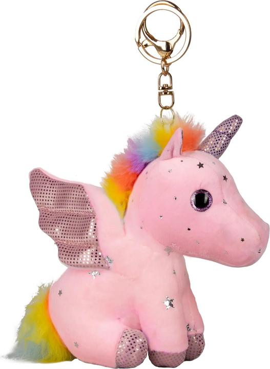 Actual product image Hy Play Time Ponies Unicorn Keyring