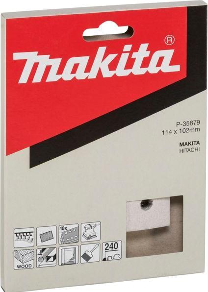 Produktbild Makita Schleifpapier Klett 115x102mm Korn 240 (240)