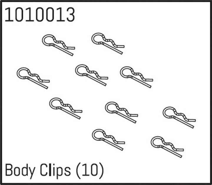 Produktbild Absima Body Clips (10)