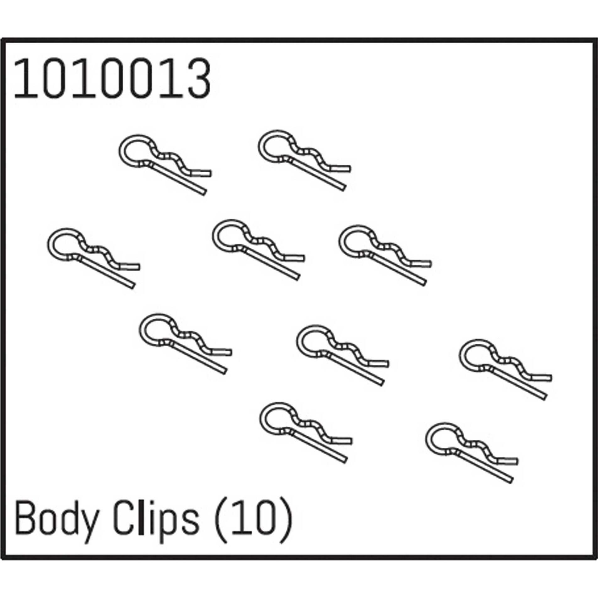 Absima Body Clips (10)