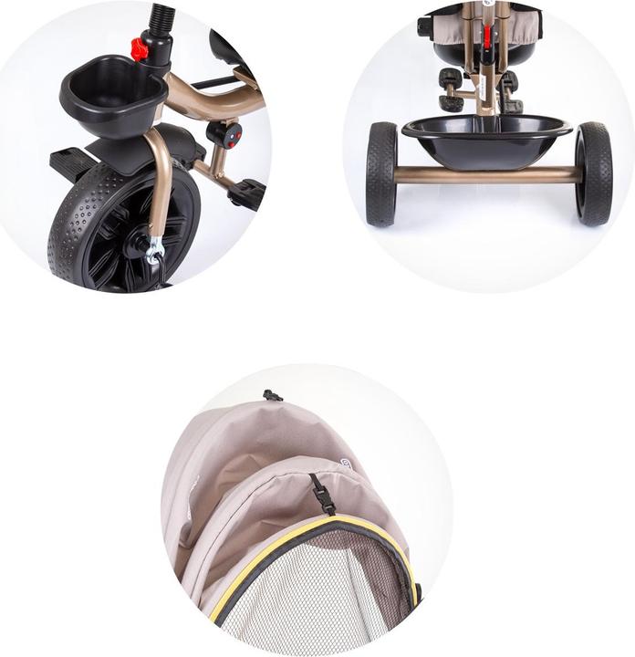 Produktbild Chipolino Dreirad Hip Hop für Zwillinge