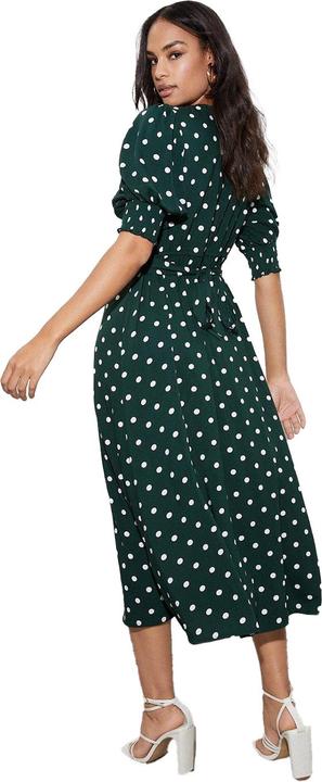 Produktbild Dorothy Perkins Midikleid Geraffte Manschette (40)