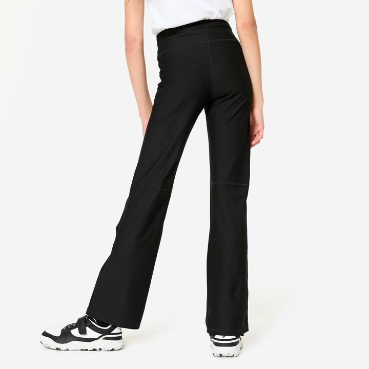 Produktbild Decathlon Leggings Kinder Hoher Bund Polyester (140)