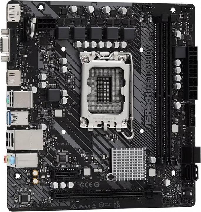 Produktbild AsRock H610M-HDV (LGA 1700, Intel H610, mATX)