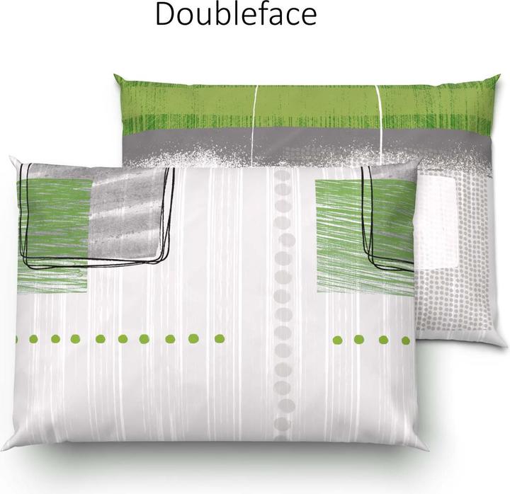 Image du produit Lotus Bettwaren Parure de lit Bambou Talinas vert (Taie d'oreiller, 50 x 70 cm)