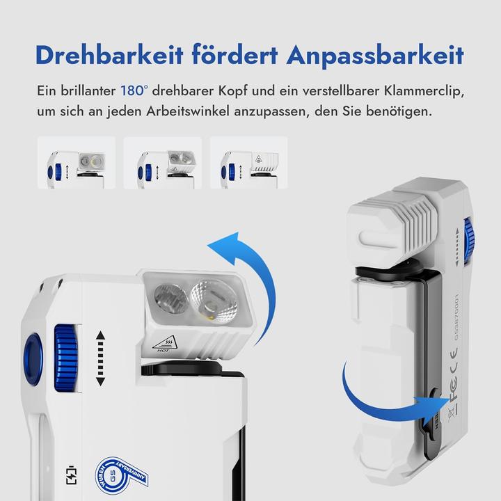 Actual product image Wuben G5 Anniversary Edition (3.73 cm, 400 lm)