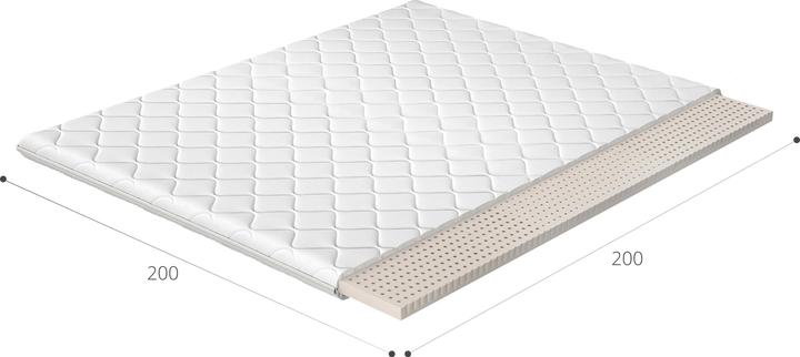 Produktbild ELTAP Topper Latex (200 x 200 cm)