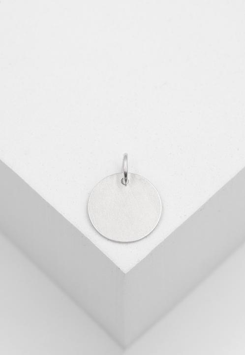 Immagine prodotto Muau Piastra d'incisione rotonda (Oro bianco 750 rotondo 14 mm)