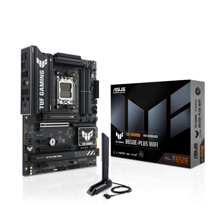Actual product image ASUS TUF GAMING B650E-PLUS WIFI (AM5, AMD B650E, ATX)