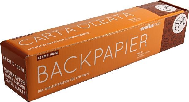 Alustar Boîte de papier sulfurisé 45cmx100m