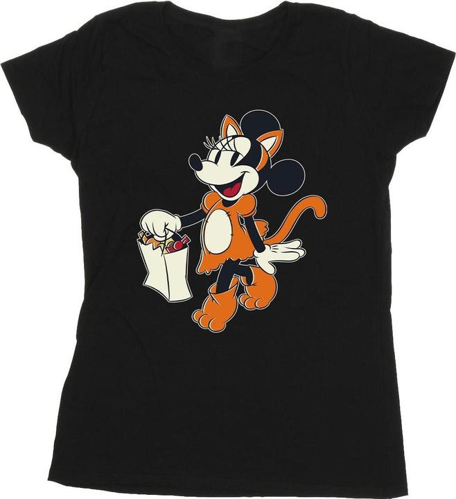 Produktbild Mickey Mouse Cat Trick Or Treat TShirt (L)