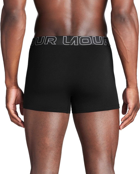 Produktbild Under Armour Boxershort Sportlich Figurbetont UA PERFORMANCE COTTON - SOLID 3 IN 3PK (XL, 3er Pack)