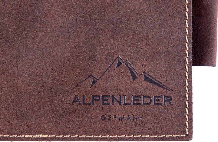 Image du produit Alpenleder Notizbuch Schiller A5 (A5, À rayures, Couverture rigide)