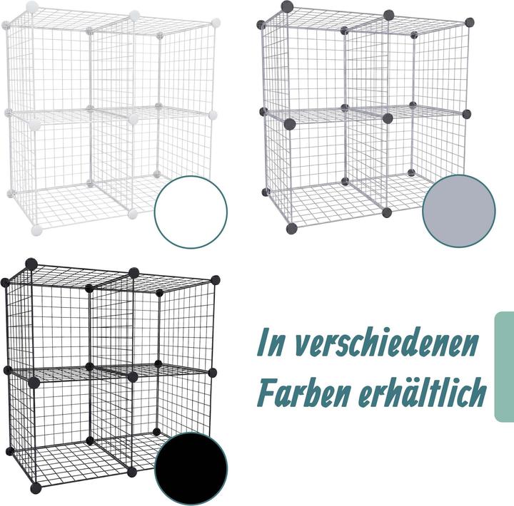 Image du produit Relaxdays étagère modulable (75 x 37 x 75 cm)