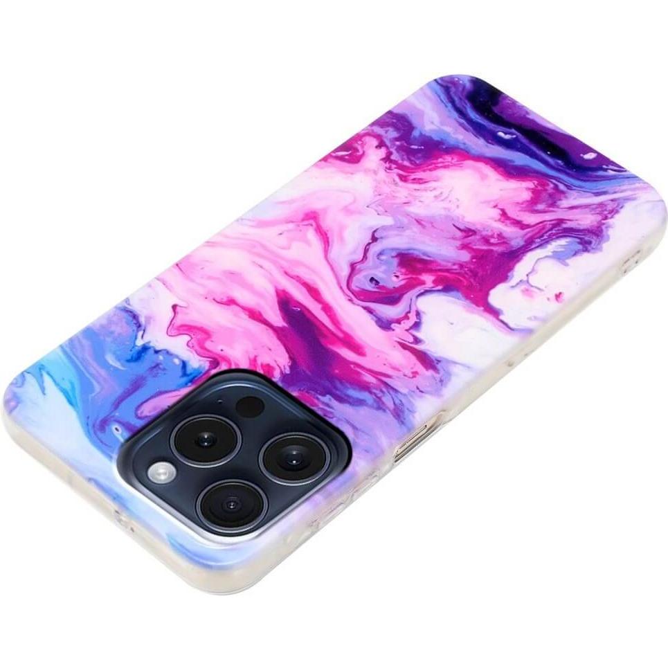 Thumbnail - Cover-Discount iPhone 16 Pro Max - Cover Handyhülle Marble (Apple iPhone 16 Pro Max), Smartphone Hülle, Pink