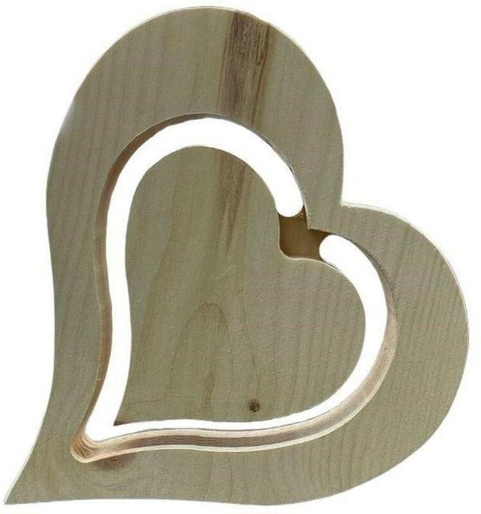 Produktbild Arvenliebe Aufsteller 3 D Herz 18 cm