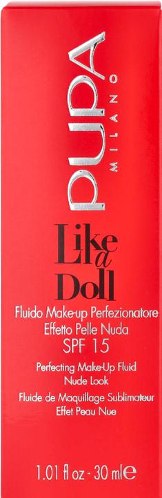 Image du produit Pupa Milano Like a Doll Fluid Natural Beige (030 Beige naturel)