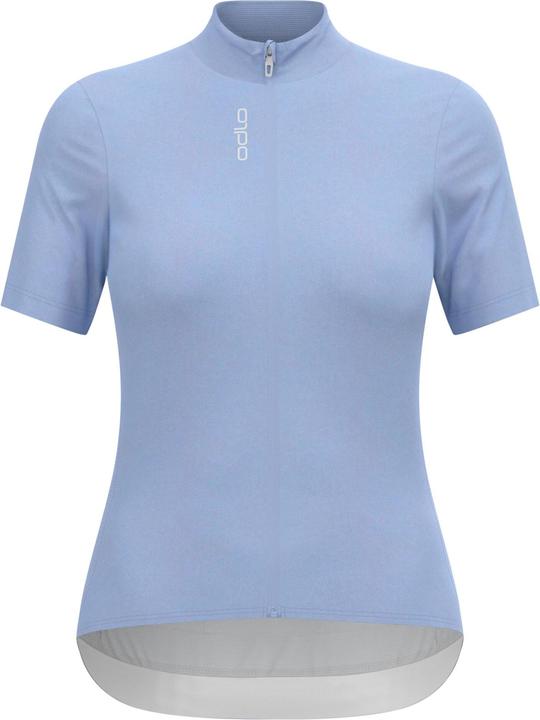 Actual product image Odlo T-shirt s/u collar s/s full zip ZEROWEIGHT CHILL-TEC (XL)