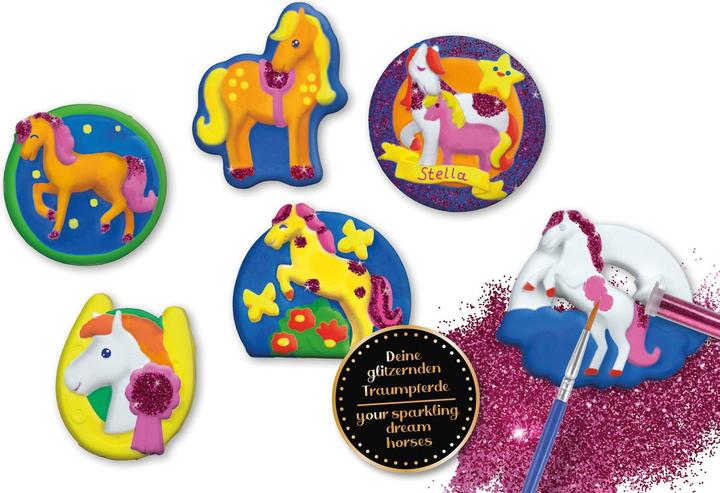 Produktbild Lena Gipsgiessen Pferde Glitzer