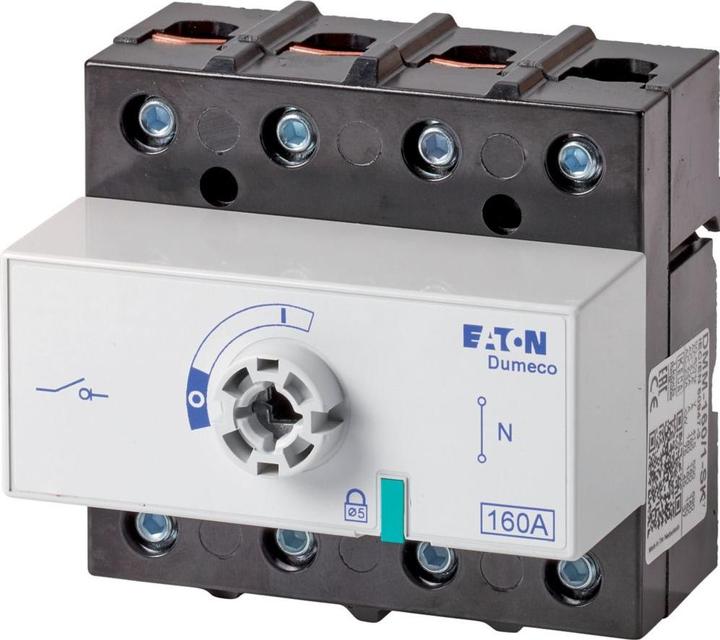 Actual product image Eaton Switch-disconnector, DMM, 160 A, 3P + N (non-switchable), STOP function optional, without rotary