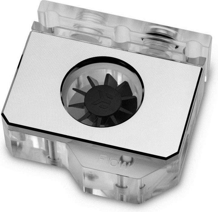 Produktbild EKWB EK-Quantum Scalar Flowmeter Top-To-Bottom D-RGB - Nickel